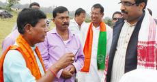 Ram Madhav visits Raha