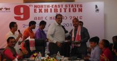 Young Artist Bikram conferred “North -East Harmony” award