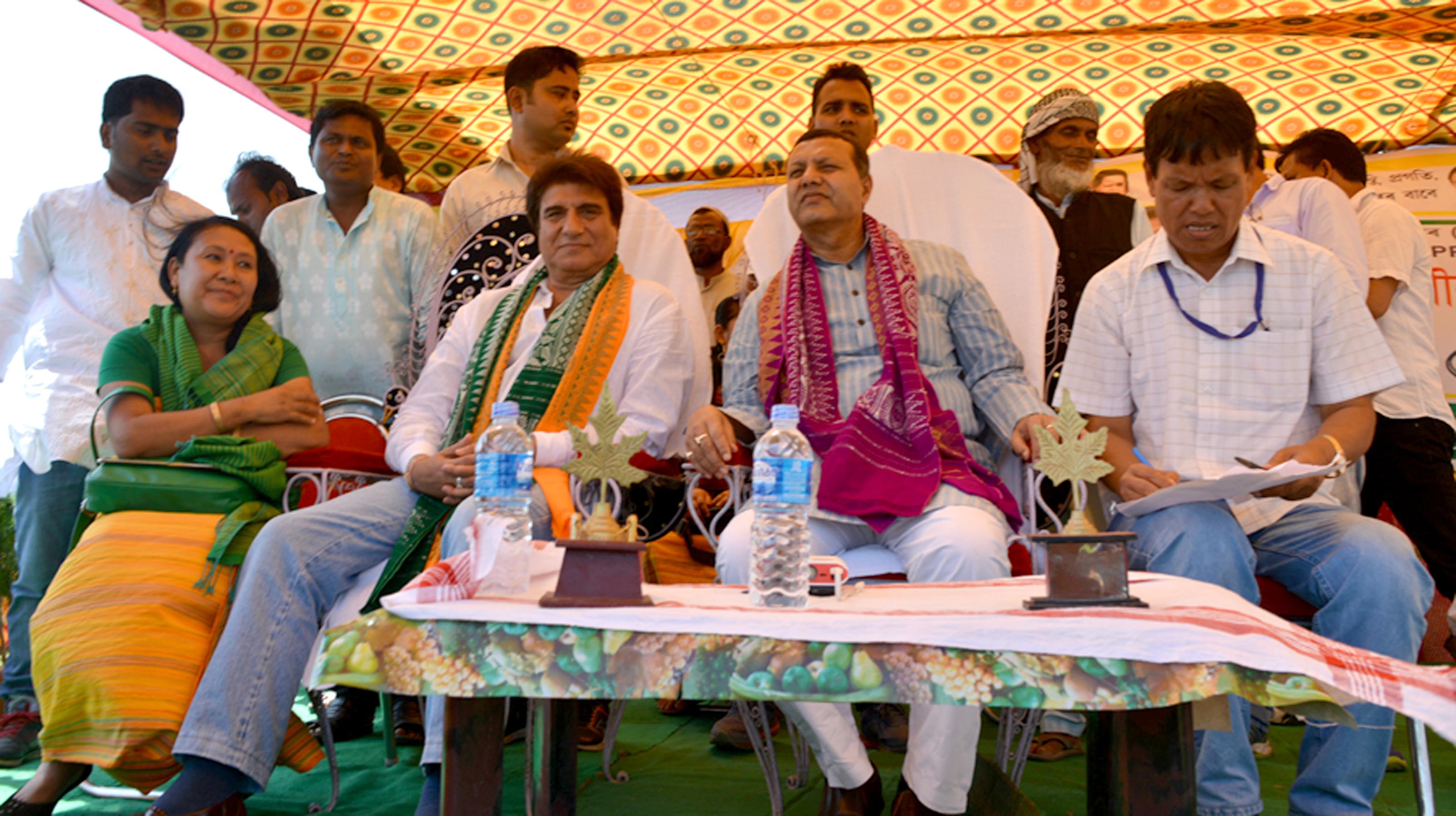 Raj Babbar campaigns for UPP