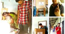 Peacefull polling in Patasharkhuchi