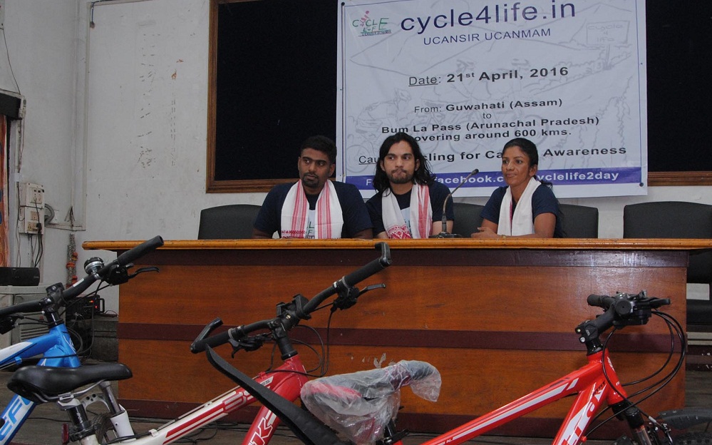 Cycle4life to fight cancer 