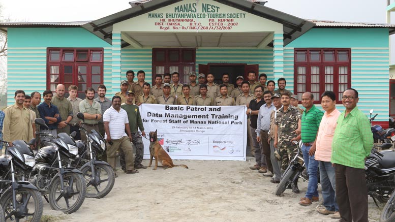 Motorbike patrolling introduced at Manas