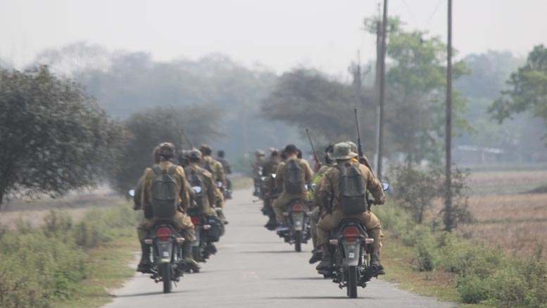 Motorbike patrolling introduced at Manas