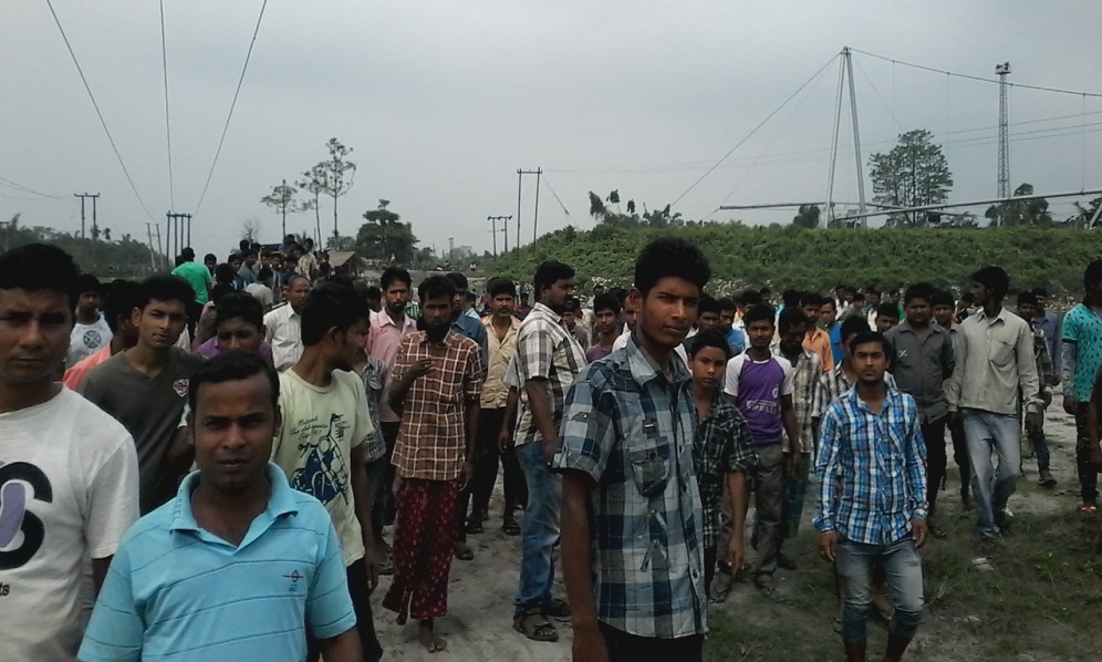 Bamboo bridge torch led public protest in Kokrajhar
