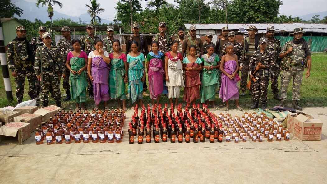 Illicit liquor seized