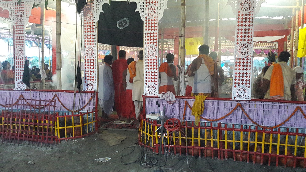 Maha Bishnu Yajna at Tangla