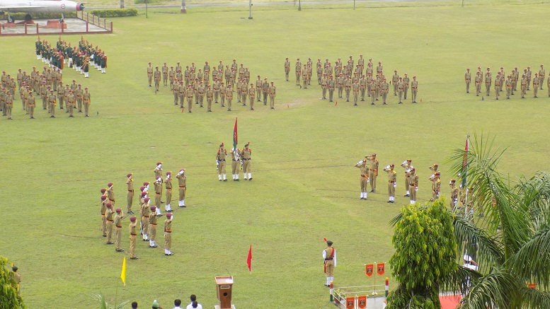 Investiture ceremony at Sainik School Goalpara 