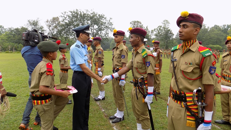 Investiture ceremony at Sainik School Goalpara 