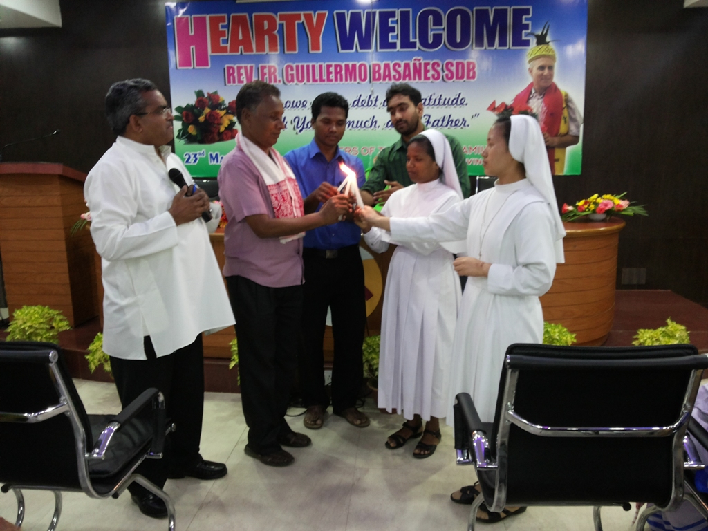Don Bosco Family prays for alumnus CM Sonowal
