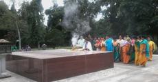 Pramila Rani pays homage to Bodofa