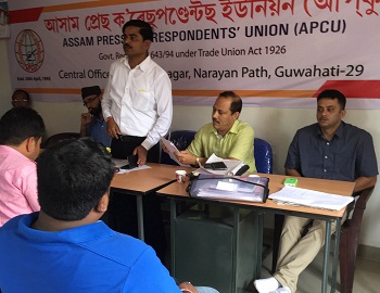 Media talk & health camp for scribes concludes
