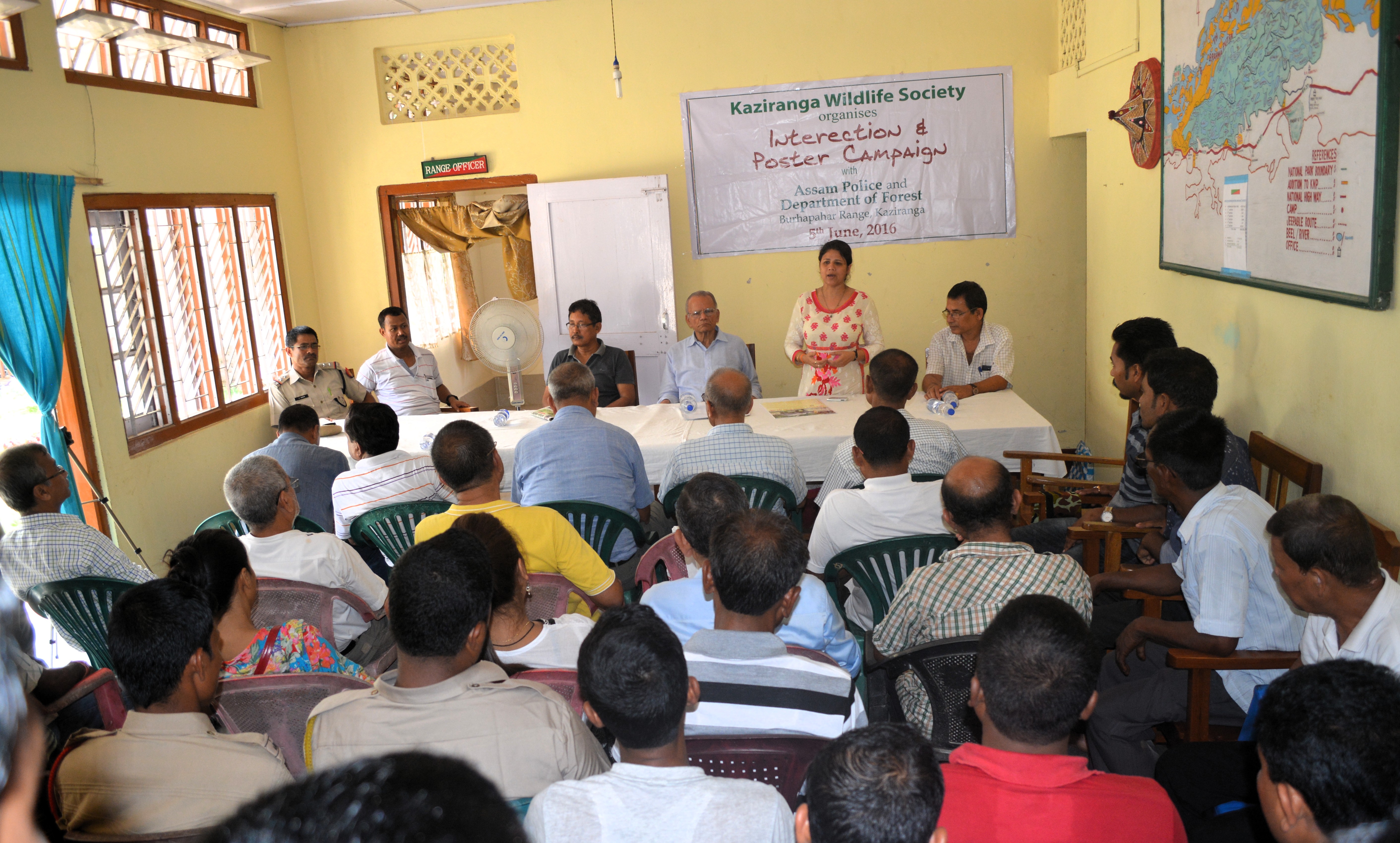 Interaction at Burapahar