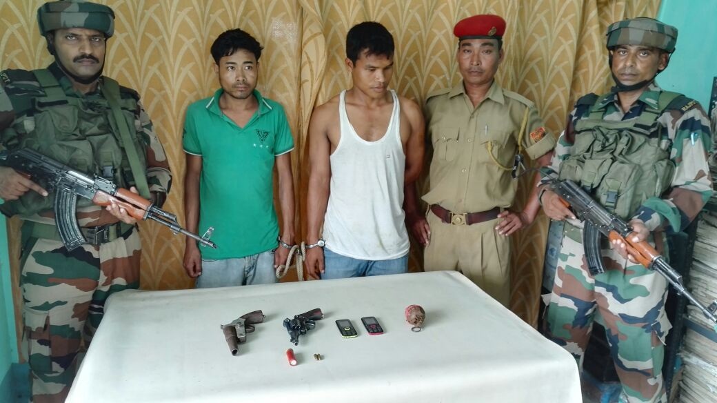 Two NDFB-S link men held