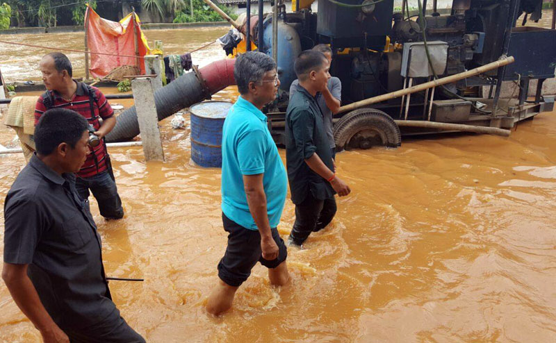 No respite from rainwater woes  