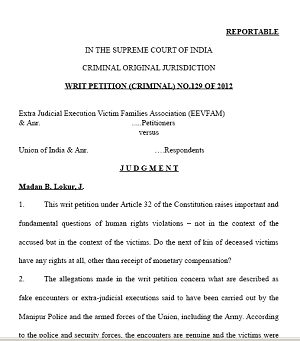 SC ruling draws appreciation 