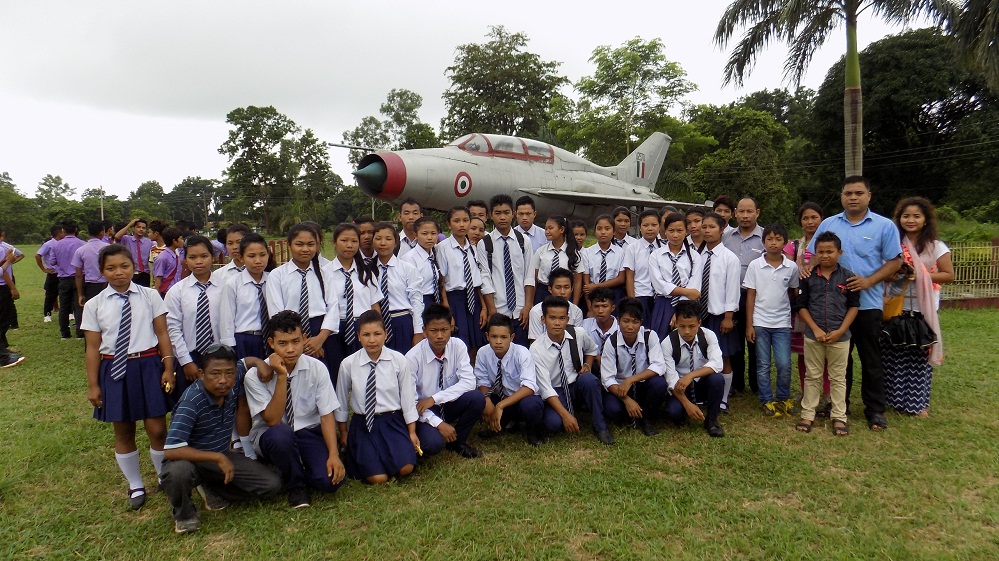 Meghalaya students visit Sainik School