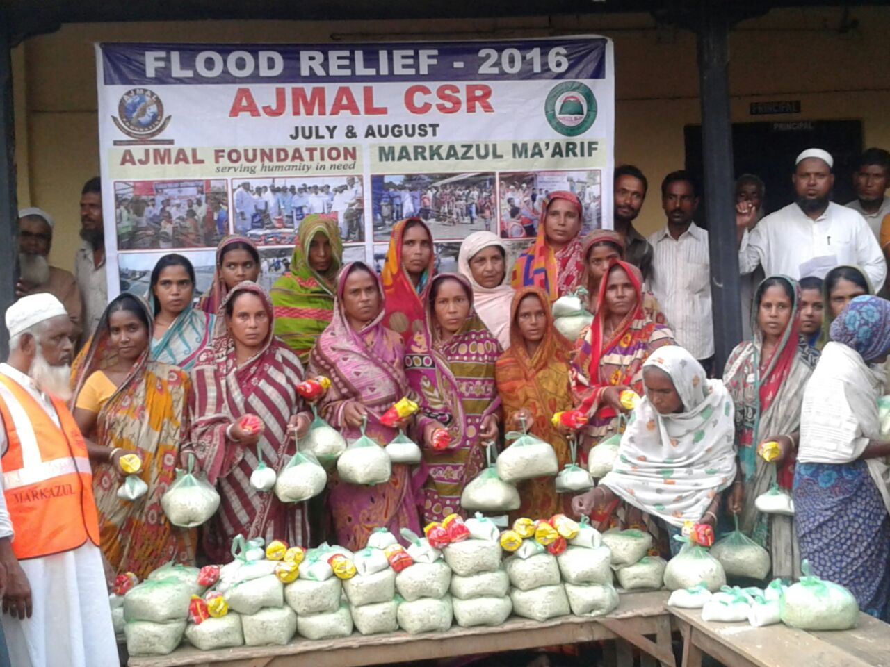 Sigh of relief for flood hit