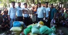 Marginal let up in flood scene