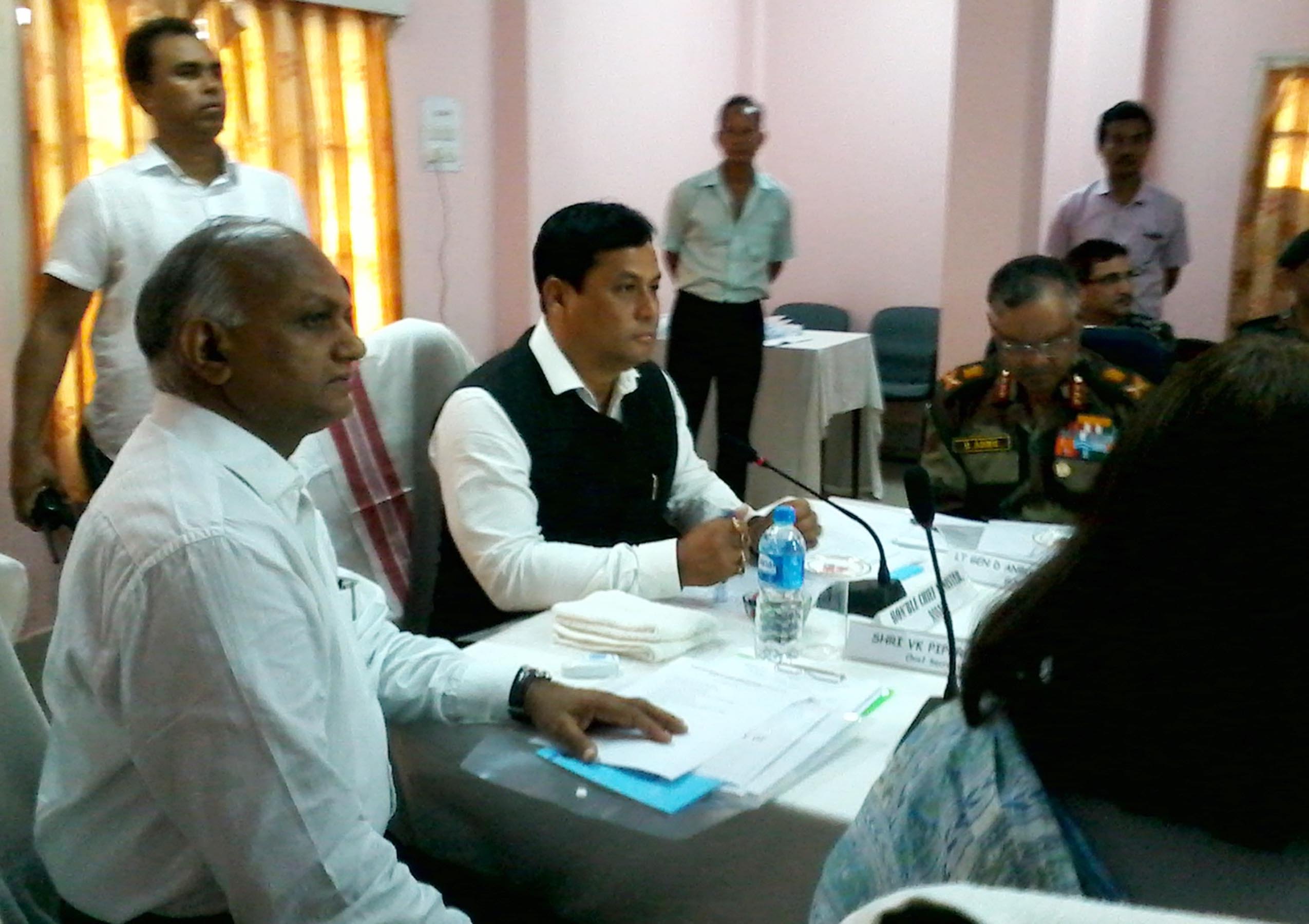 Sonowal consoles victims’ kins  
