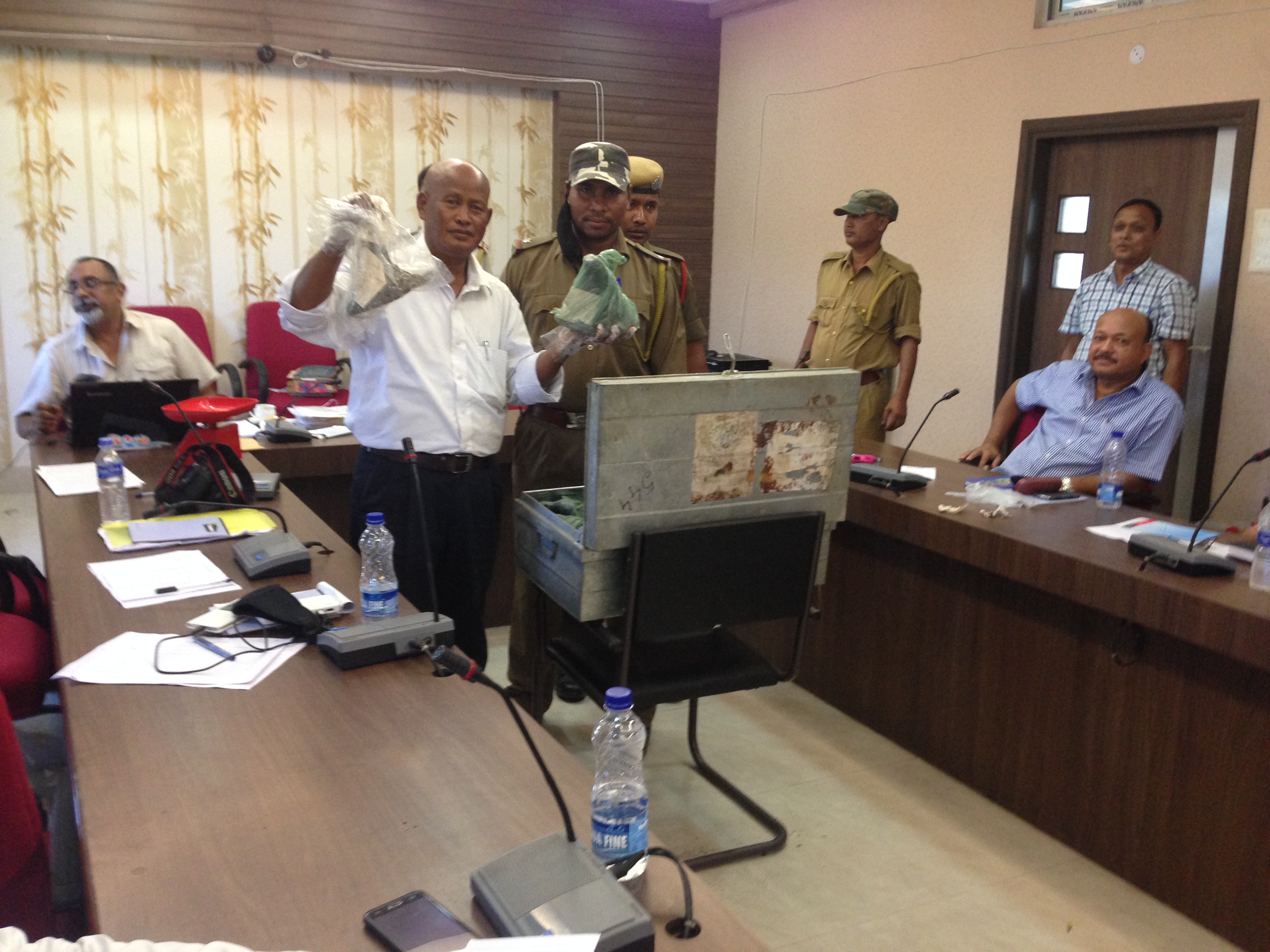Rhino horn verification underway