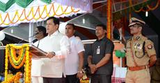 ULFA(I) diktat defied; tricolor fluttering