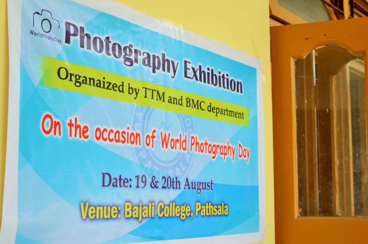Photo exhibition at Bajali College