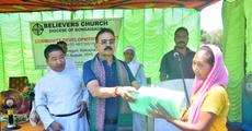 Mosquito net distributed  in Kokrajhar