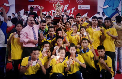 Kickboxing participants earn 19 medals