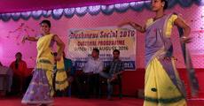 Freshmens' social held at Tangla College