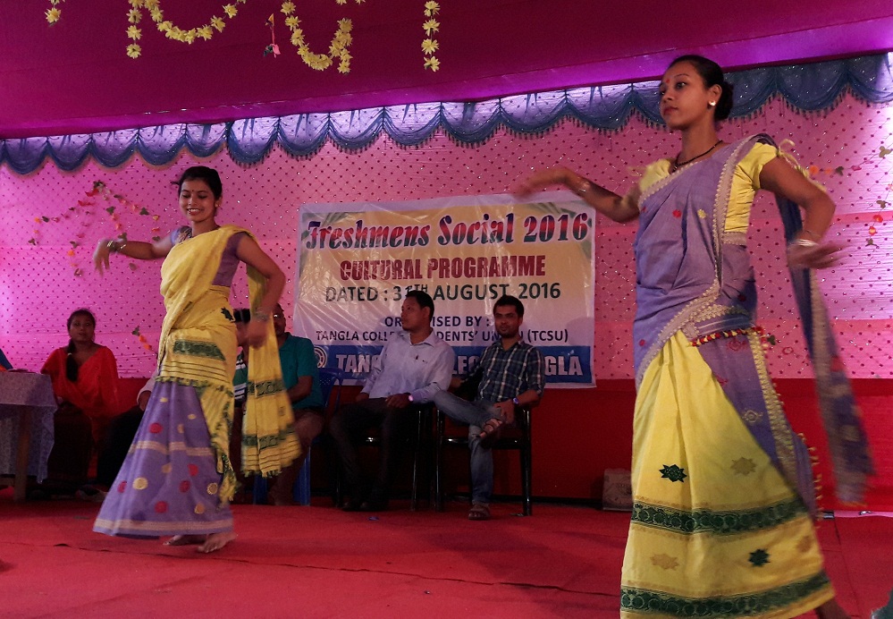 Freshmens' social held at Tangla College