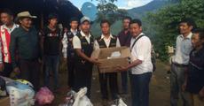 Helping hand for measles affected villages