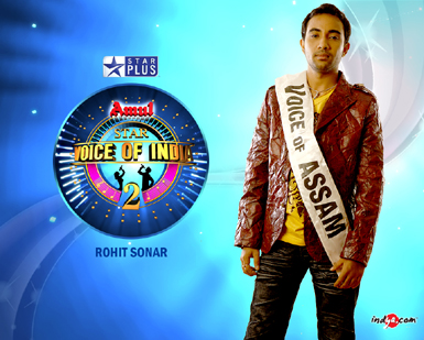 Assam's Son Rohit Sonar in Voice of India-2