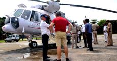 Chopper noselands safely in Nagaon