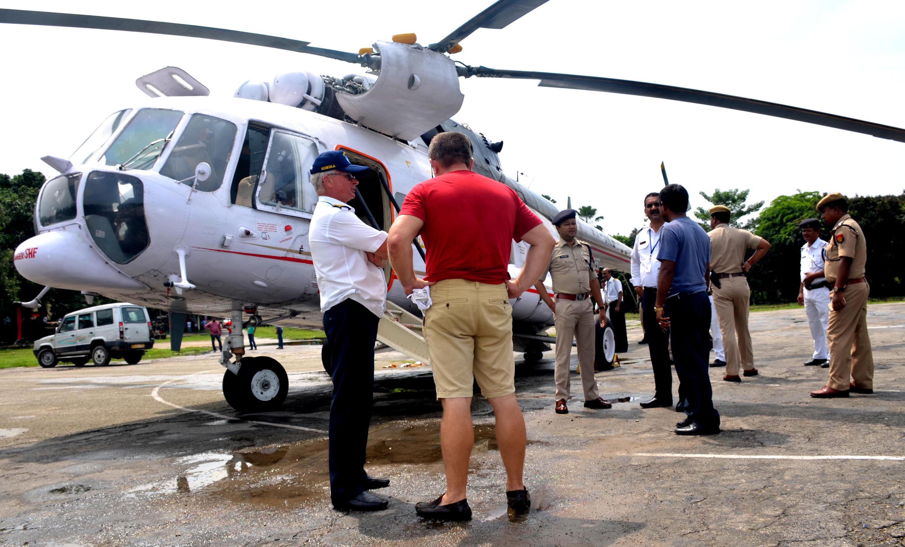 Chopper noselands safely in Nagaon