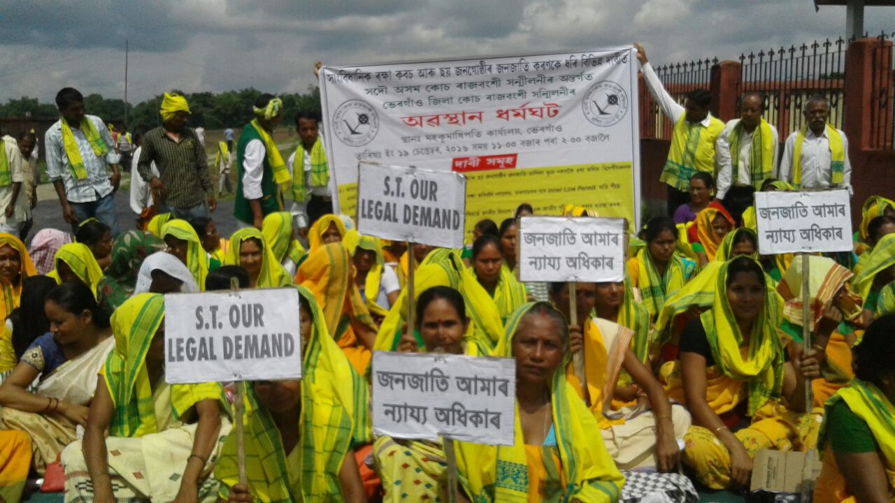 Koch Rajbongshis demand ST status