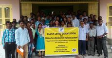 Orientation programme on child force migration