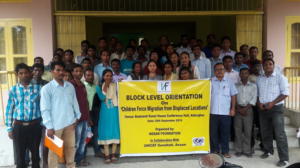 Orientation programme on child force migration