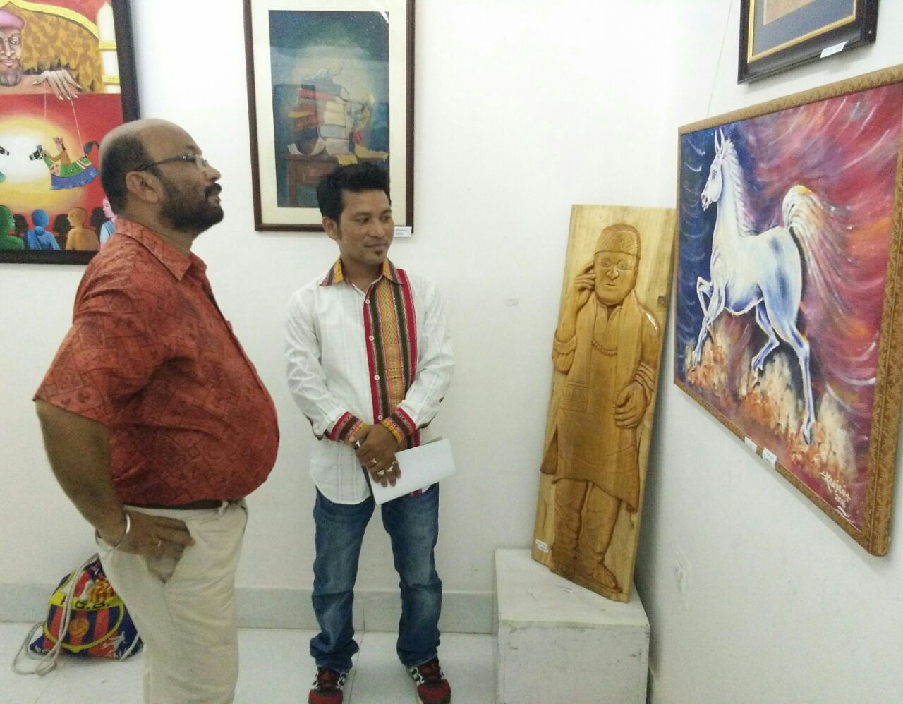 Exhibition at State Art Gallery