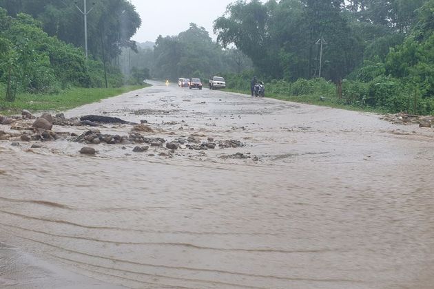 Flash Floods Damage East Siang