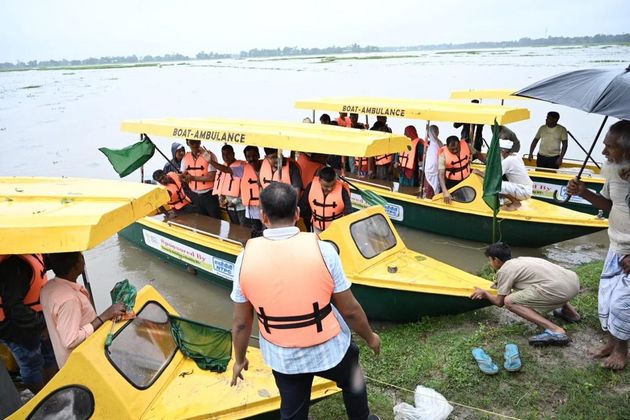 NTPC Bongaigaon Launches Boat Ambulances