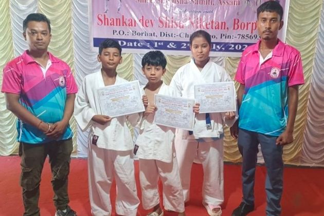 Nazira students win gold, silver