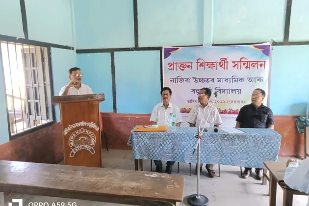 Nazira HS Multipurpose School alumni strengthen association, elect new executive committee