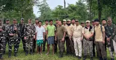 Three held in anti-poaching operations at Raimona National Park