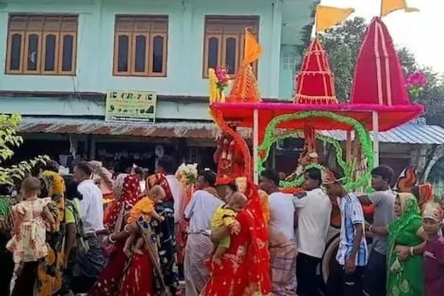 Rath Jatra Celebrated in Myanmar's Maungdaw Under Arakan Army Administration