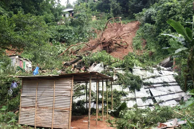 Guwahati on landslide alert as heavy monsoon rains expose vulnerable hill slopes
