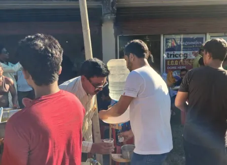 Nazira Mosque Youth Feed Flood Victims Across Communities