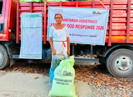 NEADS Scales Up Flood Response Across Upper Assam, Targets 100,000 Survivor