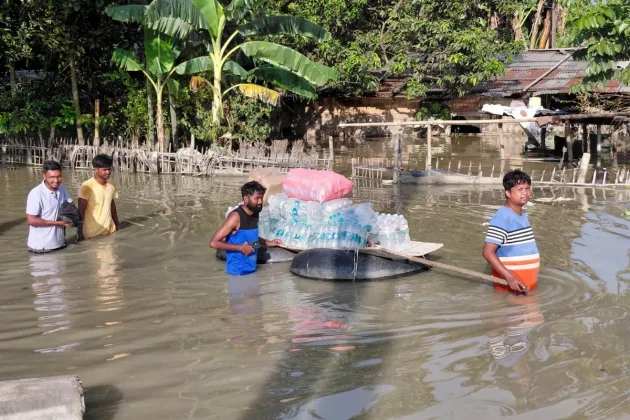 Assam Sammilita Mahasangha Blames Illegal Mining for Sivasagar-Charaideo Floods