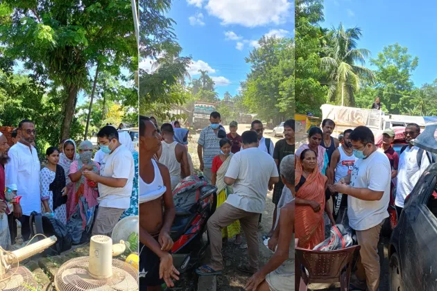Medical Camp Brings Relief to Flood-Hit Villages in Nazira