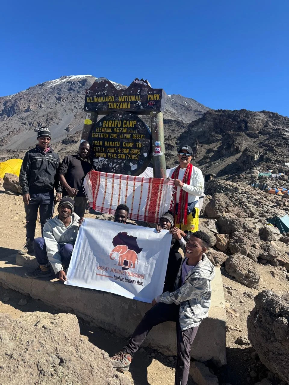 Journalist Pranay Bordoloi Summits Mount Kilimanjaro on Independence Day — photo 2